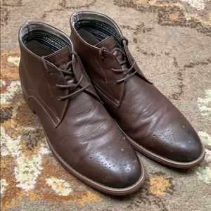Florsheim Brown Leather Chukka Boots Men’s